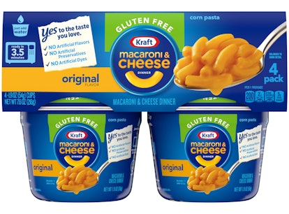 Here's why Kraft’s new microwavable gluten-free mac and cheese cups are a dorm room dream.