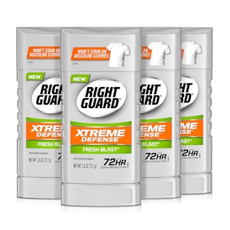 best deodorants for sweaty people right guard