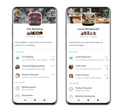 WhatsApp anuncia Comunidades, una nueva forma de enviar mensajes a grupos WhatsApp anuncia Comunidades, una nueva forma de enviar mensajes a grupos