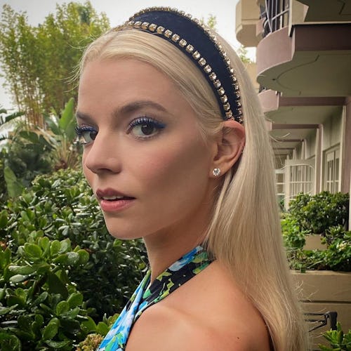 Anya Taylor-Joy jeweled headband