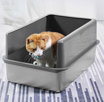 iPrimio Stainless Steel Litter Box Enclosure