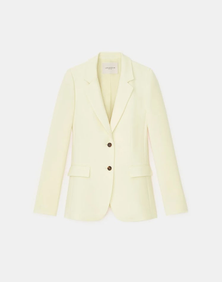 Recreate Julia Roberts' yellow suit outfit with this pastel yellow number from Lafayette 148 New Yor...