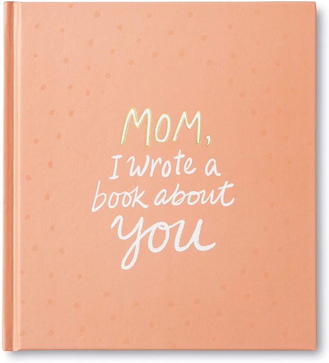 Custom, fill in the blank book about mom