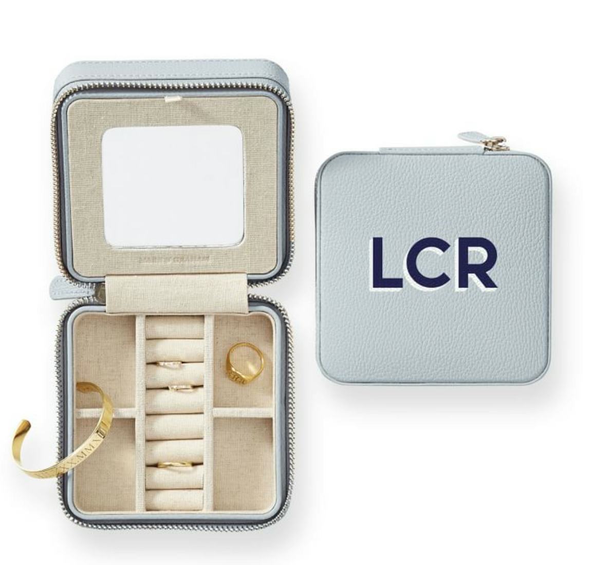 Mark &amp; Graham monogram jewelry case