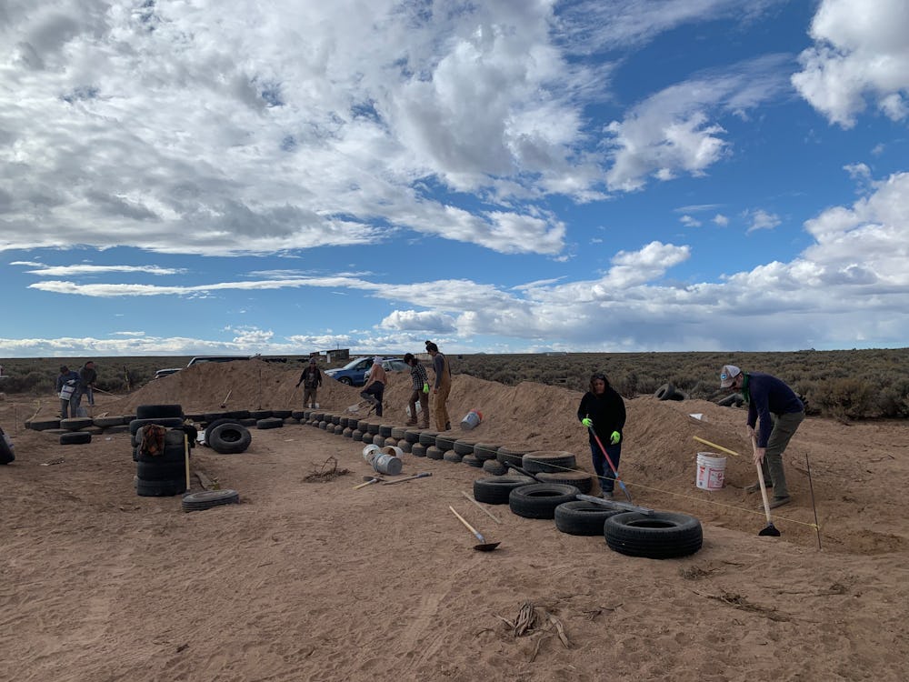 earthship build