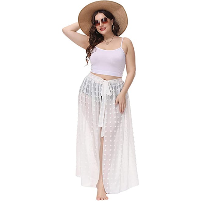 Hanna Nikole Sarong Wrap Skirt Cover-Up