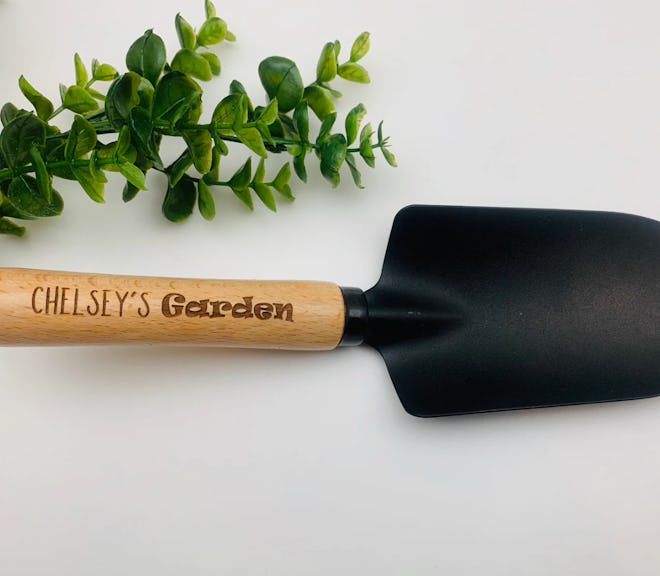 Etsy @HazelGroveCustoms garden shovel