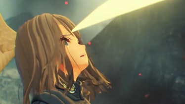 Blade pointed at Eunie in Xenoblade 3