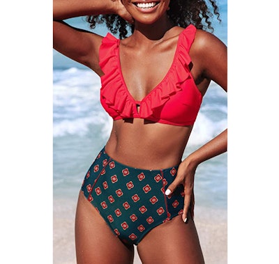 CUPSHE Two Piece Bathing Suit