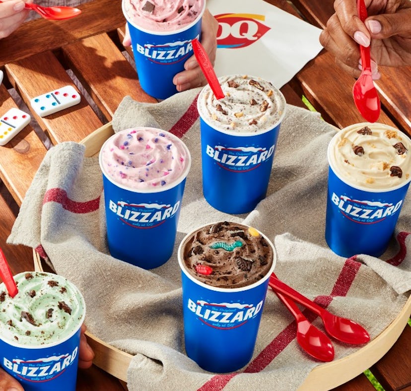 Dairy Queen's summer 2022 blizzards include a new Oreo Dirt Pie.