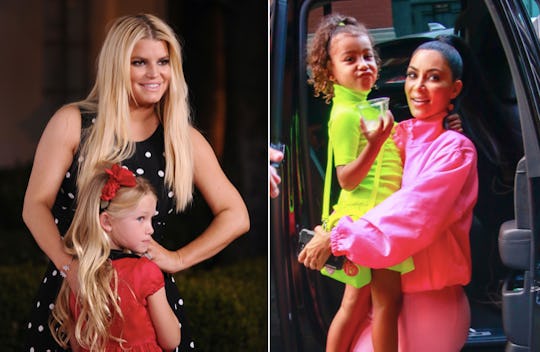 Jessica Simpson's daughter Maxwell is pals with Kim Kardashian's daughter North West.