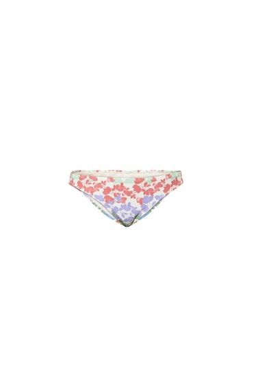 swimwear trends 2022 pastel floral print bikini bottoms