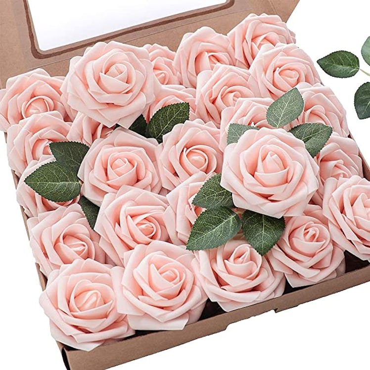 faux roses set the mood with amazon products