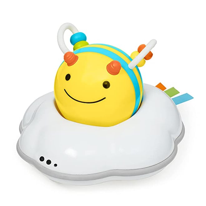 This little motorized bee and cloud is the perfect toy for 9-month-olds learning to crawl.