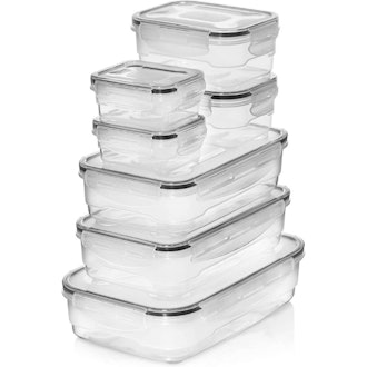 Homemaid Living Airtight Plastic Storage Containers (Set of 7)