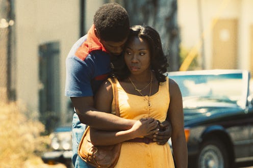 Magic and Cookie Johnson in HBO's 'Winning Time.'