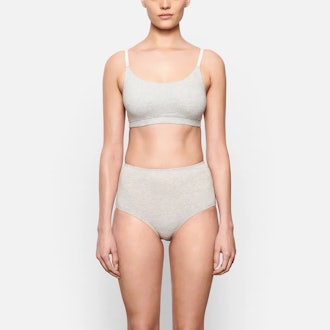 Going out top: SKIMS Cotton Jersey Scoop Bralette