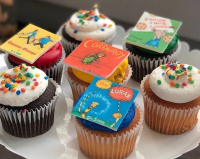 Storybook Eatable Cupcake Toppers