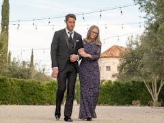 Justin Hartley as Kevin, Mandy Moore as Rebecca in This Is Us