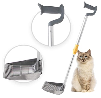 iPrimio Cat Litter Stand Up Scooper