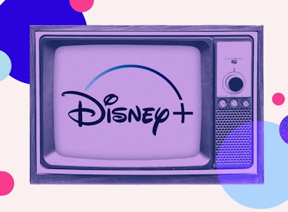 Disney+'s Logo on a TV