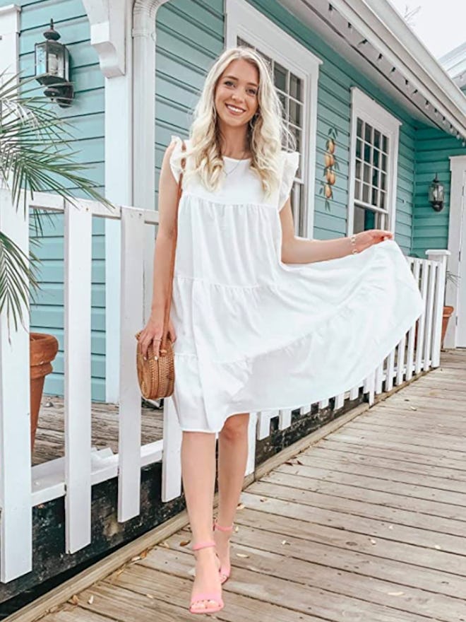 KIRUNDO Ruffle Dress