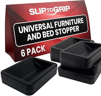 SlipToGrip Bed and Furniture Stopper (6-pack)