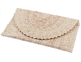 best woven clutch for wedding guests