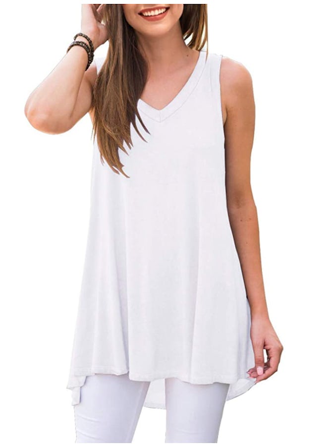 AWULIFFAN V-Neck Tunic