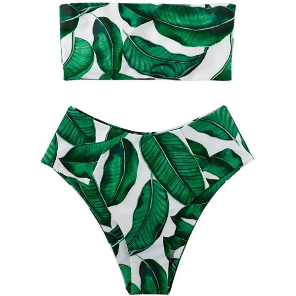 OMKAGI Bandeau Bikini Set