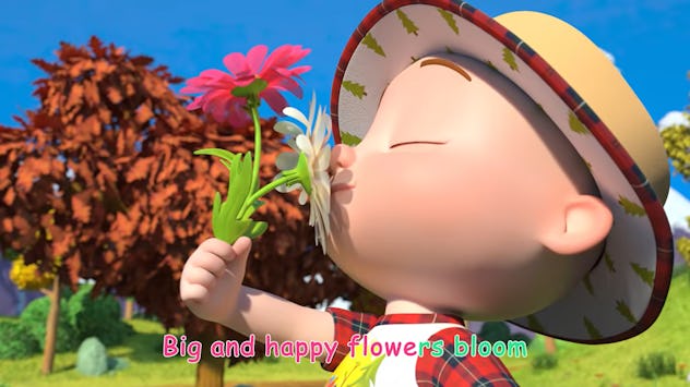 Cocomelon "nature walk song" is a kid-friendly earth day song