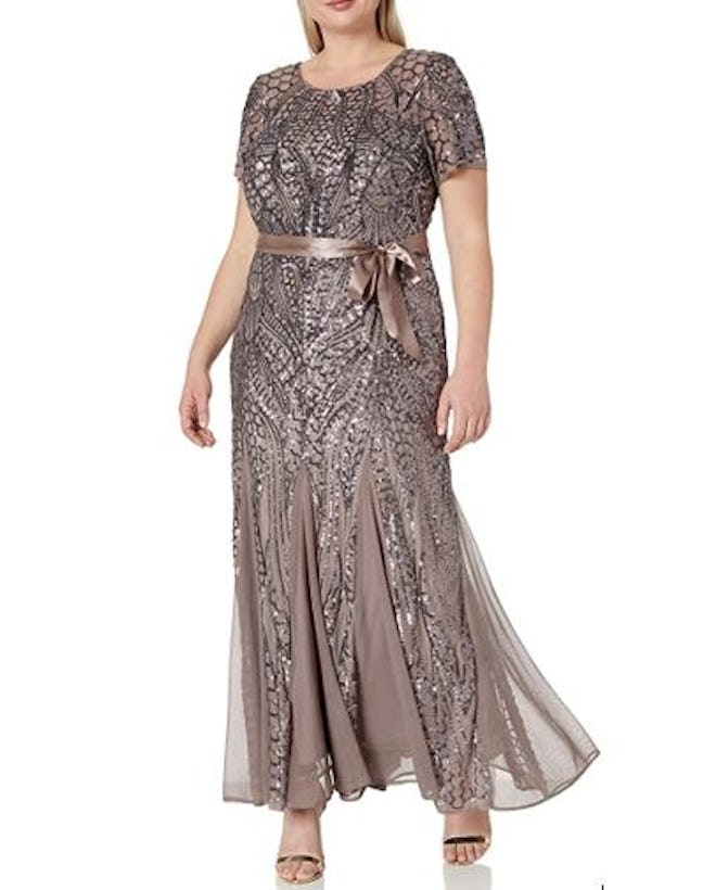 best petite wedding guest dresses sequined gown