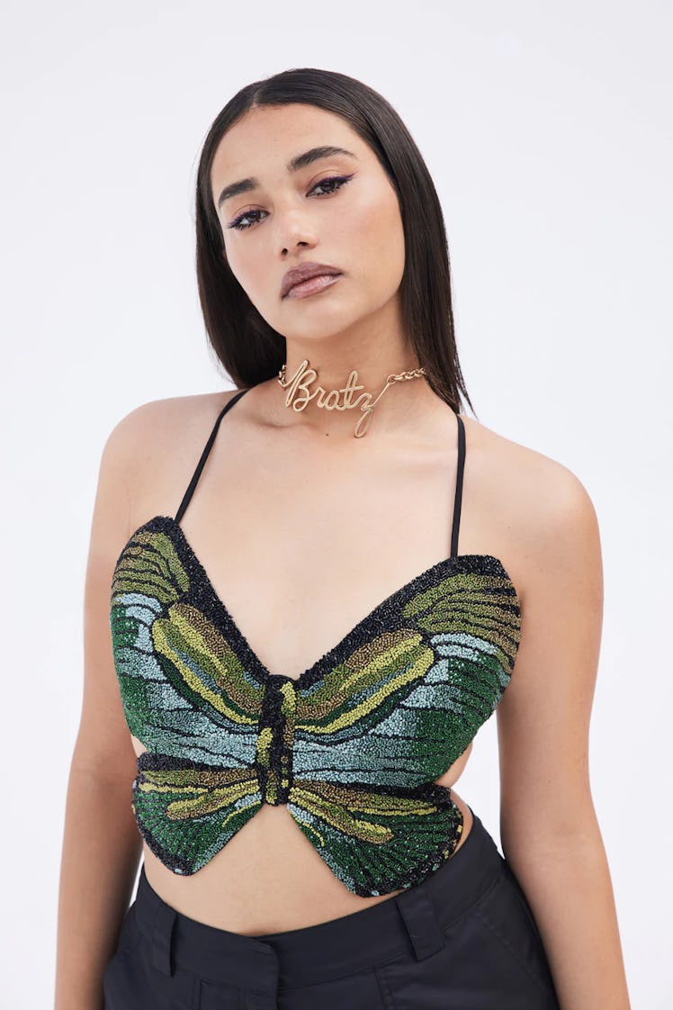 Cult Gaia Parvana butterfly top