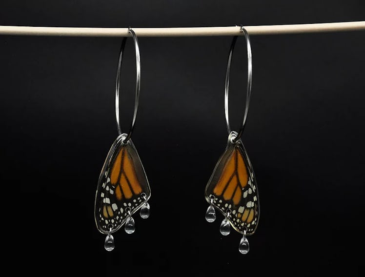 Neve butterfly earrings