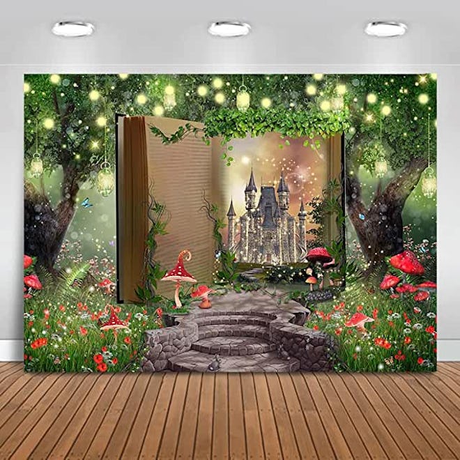 Enchanted Forest Baby Shower Backdrop