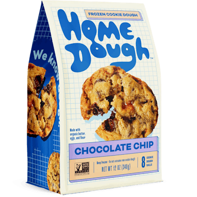 inexpensive mother's day gift, frozen cookie from home dough
