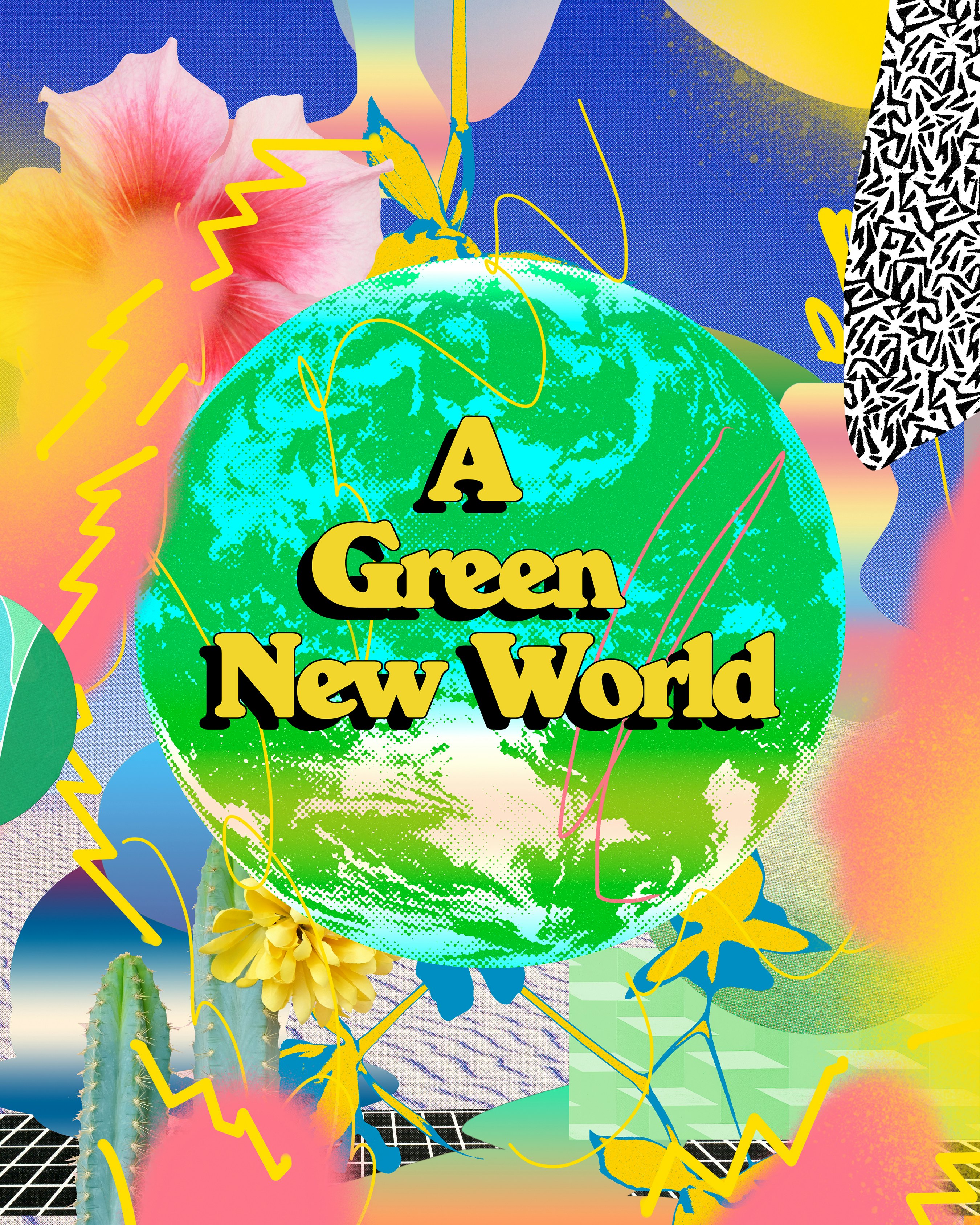 A Green New World - cover