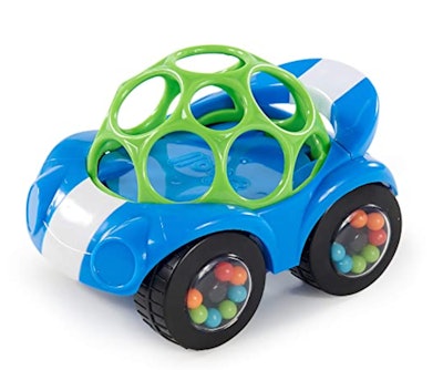 This Bright Starts push car rattle is one of the best toys for 6-month-olds.