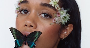 Laura Harrier photographed by Angelo Pennetta for W Magazine