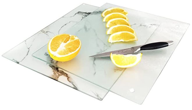 VASUHOME Glass Cutting Board (2-Pack)