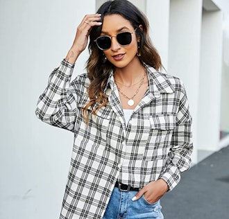 Blooming Jelly Button Down Flannel