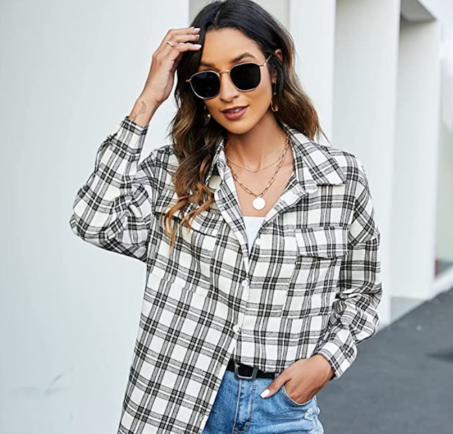 Blooming Jelly Button Down Flannel