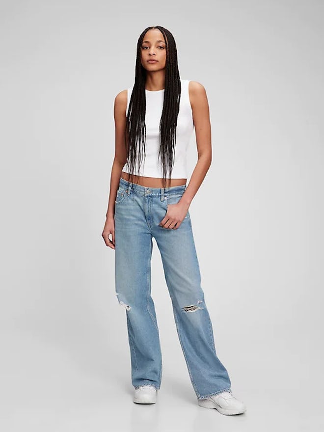 Low Stride Jean with Washwell