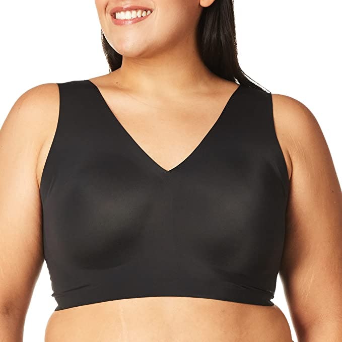 Calvin Klein Invisibles Seamless Lightly Lined V Neck Bralette