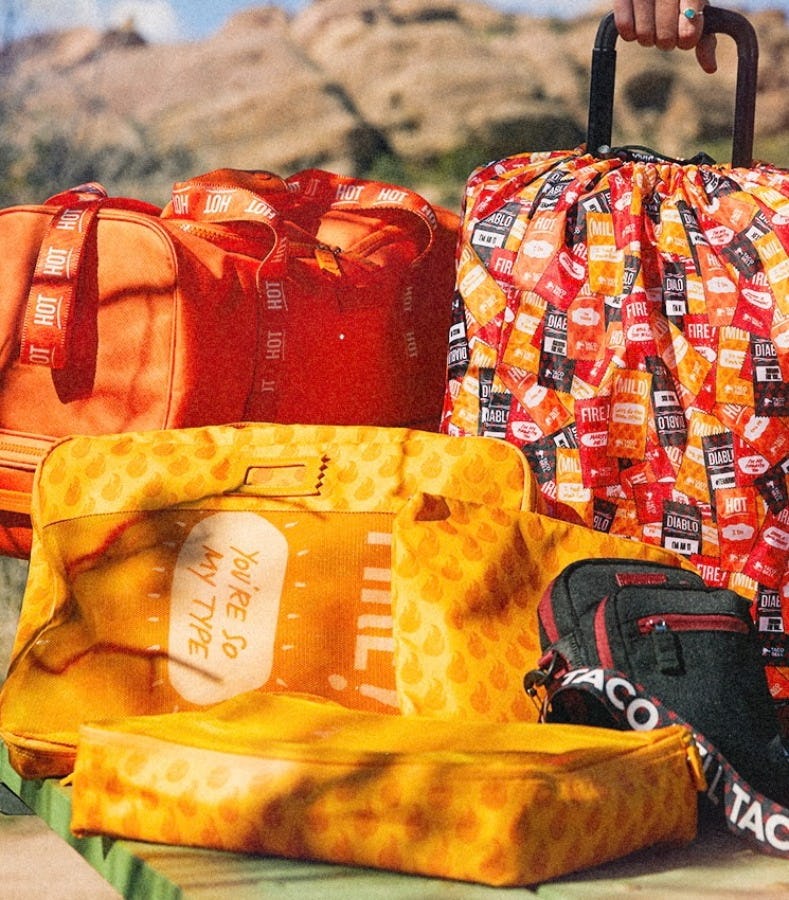 Taco Bell’s new luggage collection with Calpak includes 4 travel essentials.