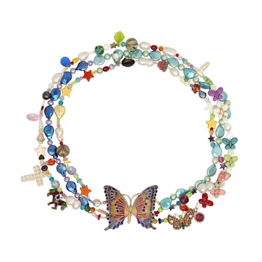 Beepy Bella butterfly necklace