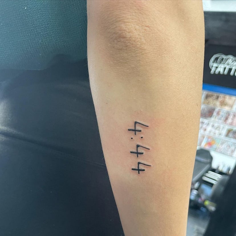 Tattoo 444 in Stylish Fonts You’ll Love