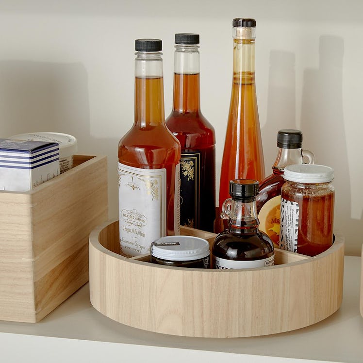This Lazy Susan is a Kardashian-approved home organization hack. 