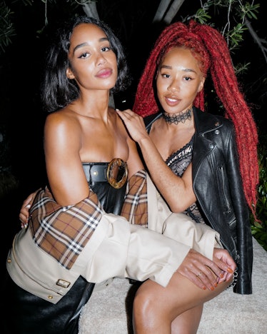 Laura Harrier and Kitty Ca$h