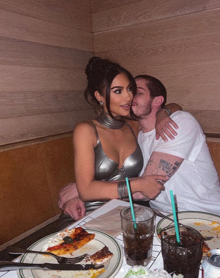 Kim Kardashian and Pete Davidson Memes